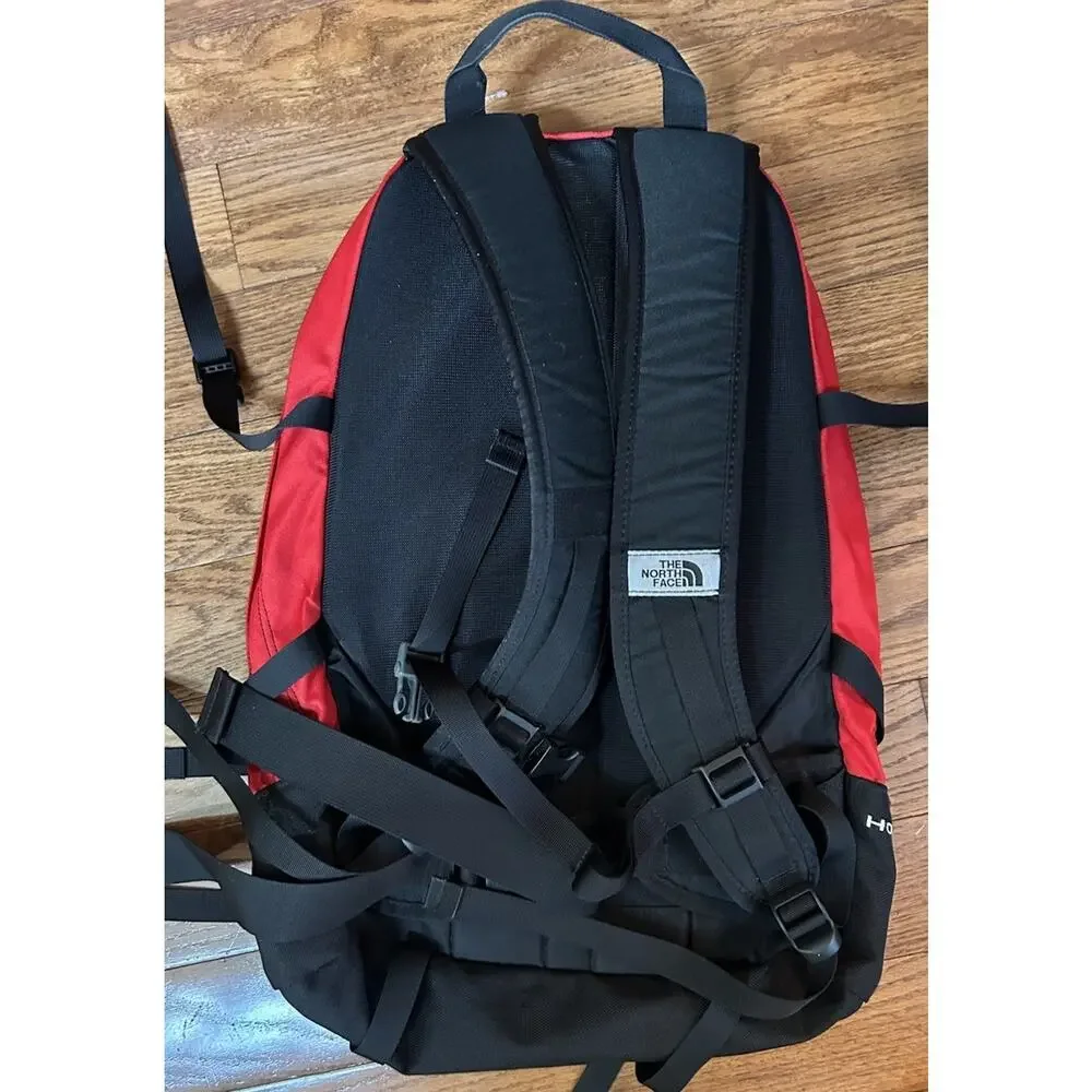 Luc North Face Hotshot Red Black Backpack